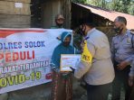 GIAT KAPOLRES SOLOK BANTU WARGA TERDAMPAK COVID-19