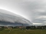 Heboh Penampakan Gumpalan Awan Aneh Di Langit Meulaboh