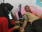 PERINGATIAN HARI PRAMUKA KE 59, KWARCAB SAWAHLUNTO GELAR DONOR DARAH DAN ZIARAH