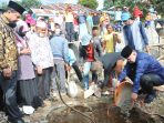 Wagub Sumbar Letakan Batu Pertama Pembangunan Masjid Taqwa Taratak Baru