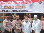 Polres Lhokseumawe Terus Gelorakan Program Jum’at Barokah