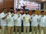 Terima SK DPP Gerindra,Taslim-Syafrizal Siap Bertarung di Agam