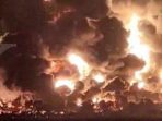 Kilang Minyak Pertamina Balongan Indramayu Dilalap Sijago Merah