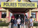Buser Ringkus Enam Pemuda Tomsel Pelaku Pengeroyokan