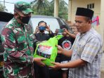 Sambut HUT TNI ke – 76 kodim 0612 Tasikmalaya Salurkan 260 Paket Sembako ke 3 Yayasan