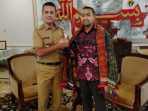 Perkuat Sinergitas Antar Daerah Tetangga, Wagub Audy Kunjungi Sumut