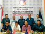 Pastikan Mesin Partai Siap Bekerja, NasDem Kota Padang Evaluasi Program Konsolidasi Organisasi