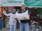 Sumbang 60 Kg Beras untuk JBB, Aipda Dian Wihendro Ratno : Ikan Jumat Pagi