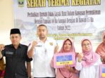 Sinergitas Program Unggulan, Wagub Serahkan 25 Unit Bantuan Rehab Rumah Tidak Layak Huni