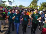 Peringati Hari BUM Desa dan Lauching PKTD, Kadis PMD Sumbar Jalan Santai Bareng Gus Menteri