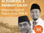 Info Sementara, Caleg DPR RI PKS, Rahmat Saleh Nomor 1, M Zuhrizul Berpeluang Besar