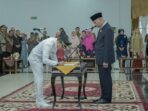 Gubernur Sumbar Resmi Melantik  Wakil Walikota Padang