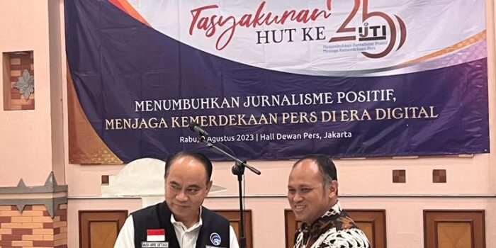 Menkominfo Budi Arie Hadiri Tasyakuran 25 Tahun IJTI