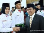 Wakil Ketua DPRD Sumbar Suwirpen Suib Hadiri Pengukuhan Paskibraka Tingkat Sumbar