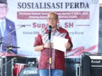 Ketua DPRD Sumbar Sosialisasikan Perda Nomor 3 Tahun 2022 di Payakumbuh