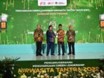 Pimpinan DPRD Sumbar Raih Penghargaan Nirwasita Tantra 2022