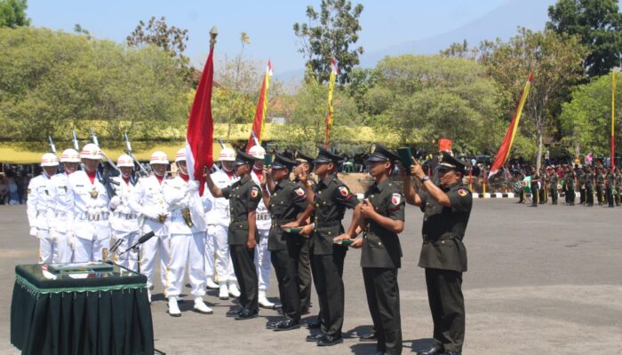 Peresmian Pendidikan Prodi Dikmata TNI-AD di Rindam Brawijaya: 72 Siswa Siap Menjadi Prajurit TNI-AD