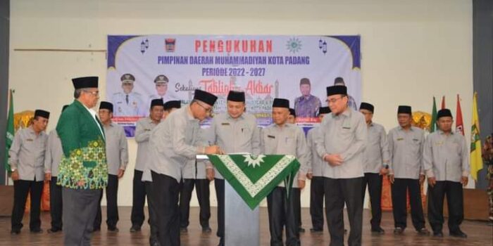 Pengurus PDM Dikukuhkan, M. Fikar Gantikan Posisi Maigus Nasir