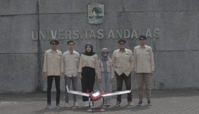 Kerennn.. Tim Kontes Robot UNAND, Ciptakan Teknologi Terbarukan Folding Propeller