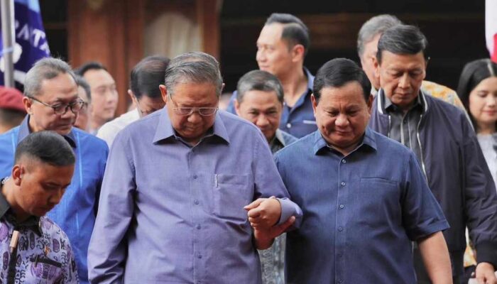 SBY ke Hambalang, Pastikan Demokrat Dukung Prabowo Presiden