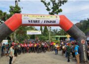 Zuhrizul Kembali Inisiasi” Minang Geopark Cycling” Gowes Explore Danau Biru  Sijunjung