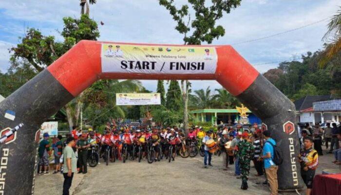 Zuhrizul Kembali Inisiasi” Minang Geopark Cycling” Gowes Explore Danau Biru  Sijunjung