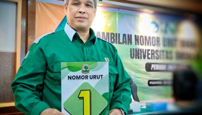 Insanul Kamil Nomor 1, 12 Balon Rektor Cabut Nomor Urut