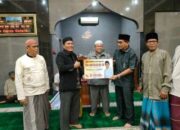 Mastilizal Aye Serahkan Dana Pokir Sebesar 80 Juta Untuk Masjid At Taubah Tabing Banda Gadang