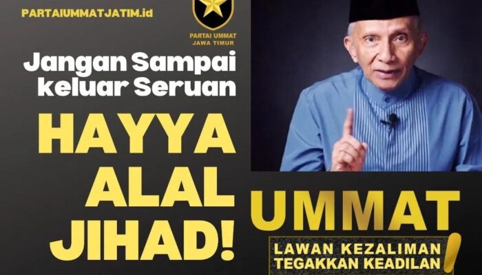 Sonsong Pemilu Mendatang, Partai Ummat Pasang Strategi Menang Berjamaah