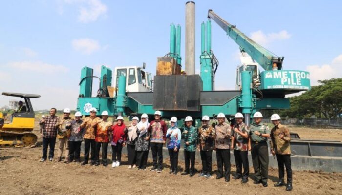 Ground Breaking RSUD Surabaya Timur, Wali Kota Eri Berharap Pelayanan Kesehatan Lebih Maksimal