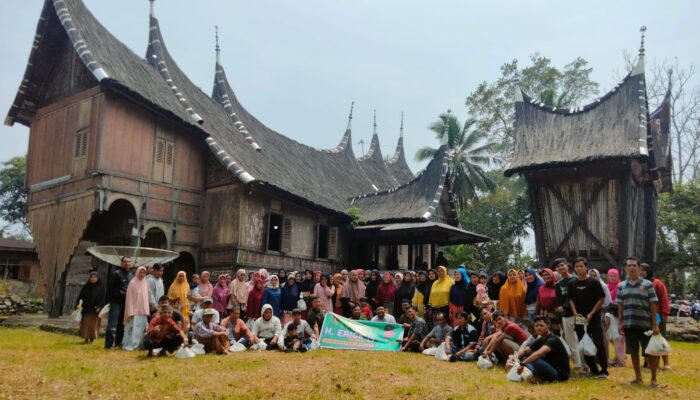 Sambut H Erick Hariyona, Kubu Rajo Baralek Gadang