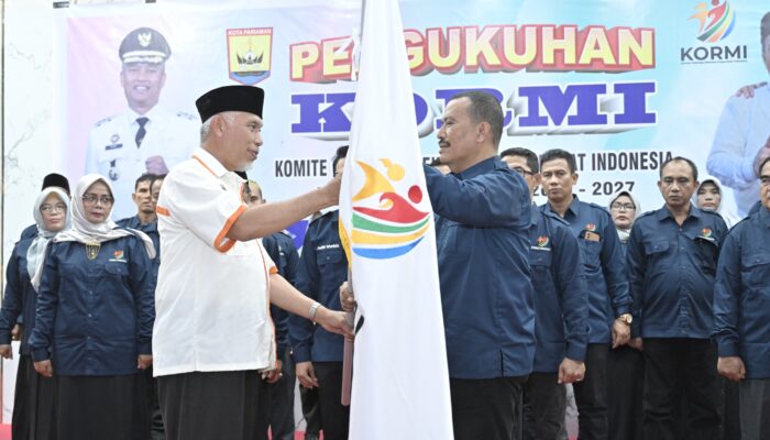 Kukuhkan Kepengurusan KORMI Kota Pariaman, Gubernur Mahyeldi Ingin Kualitas Kesehatan dan Kebugaran Warga Piaman Meningkat