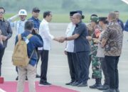 Ketua DPRD Sumbar Sambut Kedatangan Presiden Joko Widodo