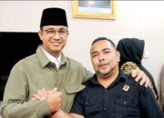 Aksi Nekat Caleg Partai Ummat Salam Komando dan Diaminkan Anies Baswedan