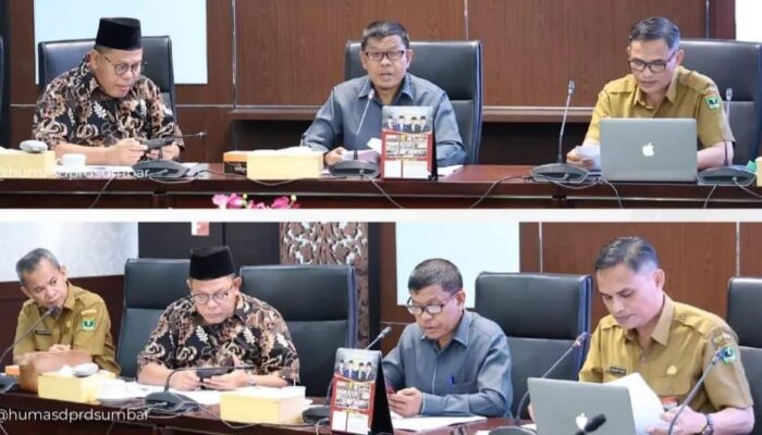 Bapemperda DPRD Sumbar Gelar Rapat Kerja Bahas Propemperda Tahun 2024