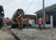 Melalu Anggaran Pokir, Anggota DPRD Sumbar Lakukan Btinisasi Jalan Komplek Perumahan