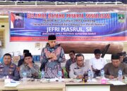 Anggota DPRD Sumbar Jefri Masrul Lakukan Sosialisasi Perda No 3 Tahun 2023 di Tanah Datar