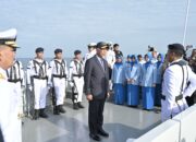 Gubernur Sumbar Pimpin Upacara Hari Dharma Samudera