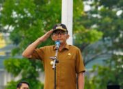 Apel Perdana di 2024, Hendri Septa Gaungkan Pelayanan Lebih Baik Bagi Warga Kota Padang