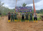 TNI dan Pemkab Sijunjung Laksanakan Program TMMD