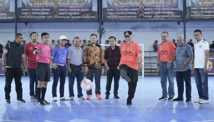 Liga Futsal Nusantara Sumbar 2024 Resmi Dimulai, Gubernur Mahyeldi Ingatkan Tentang Pentingnya Sportivitas