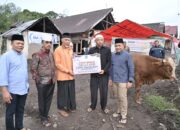 Gubernur Mahyeldi Tebar Qurban di Daerah Pasca Bencana dan Serukan Pentingnya Kepedulian Sosial Antar Sesama