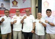 Supardi – Tri Venindra Terima Formulir Persetujuan Paslon Dari Gerindra, Siap Daftar ke KPU