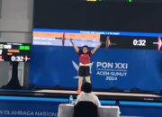 Angkat Besi PON XXI-2024: Turun di Kelas 76 Kg Putri, Mayang Sari Finish di Peringkat 7