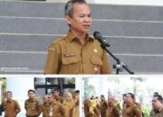 Kabag Persidangan Dan Perundang-Undangan DPRD Sumbar, Zardi Syahrir Pimpin Apel Pagi