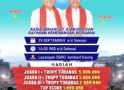 Open Turnamen Piala Bergilir Hendri Septa Cup Bakal Guncangkan Lapangan SSAG Gates, Gaung