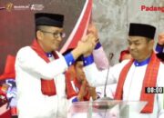 Tampil di Debat Pertama Pilkada Padang, Hendri-Hidyaat Pasangan Paling Kompak