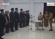 Gubernur Sumbar Lantik Pejabat Administrator dan Pengawas di Lingkungan Pemerintah Provinsi
