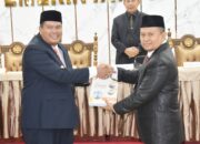 Sertijab Walikota Pariaman Berjalan Lancar, Gubernur Berharap Walikota dan Wakil Senantiasa Menjaga Kekompakan