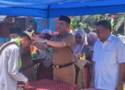 Bupati Sabar AS Hadiri Wisuda Tahfidz SMPIT Ruhama Baina Annas Rao Selatan